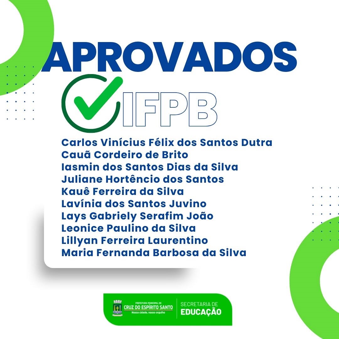 IFPB Aprovados 2